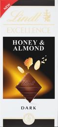 Czekolada Lindt Excellence Honey & Almond 100g