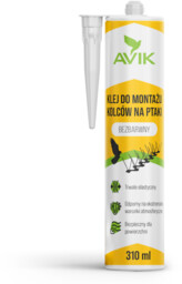 AVIK bezbarwny KLEJ do montażu kolców na ptaki