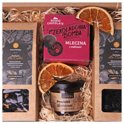 ZESTAW Prezentowy na Mikołajki Prezent Herbata Bomba Czekoladowa