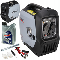 Agregat Prądotwórczy Inwertorowy Dedra 2000W 79cm³ Cichy Generator