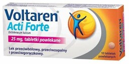 Voltaren Acti Forte tabletki powlekane 25 mg 10
