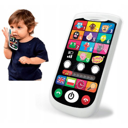 Smily Edukacyjny SMARTFON telefon dla dzieci PL/EN