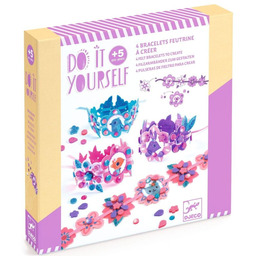 Zestaw kreatywny dla dzieci 4 bransoletki przyjaźni Zrób