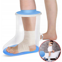 OCHRONA NOGI PO OPERACJI WODOODPORNY OCHRANIACZ NA GIPS