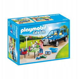 Playmobil 9278 Mobilny Salon Dla Psów Auto Weterynarz