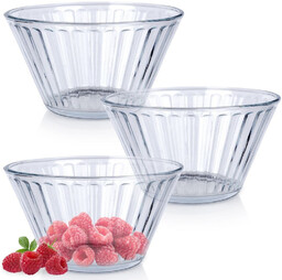 Miseczki szklane 11,5cm, 270 ml 3 szt.