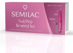 SEMILAC Zestaw do usuwania lakieru hybrydowego Nail Prep