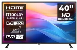Telewizor Kiano Slim Tv 40" FullHD Czarny