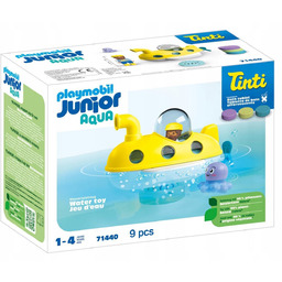 Playmobil 71440 Junior&Tinti: Kolorowa łódź podwodna