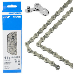 Shimano Łańcuch CN-E8000, 11rz, 138 ogniw, E-bike, spinka