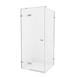Chromowana kabina prysznicowa lewa 90x70 EXK-1467 Avexa New