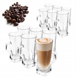 Zestaw kubków do kawy latte szklanki wysokie Altom