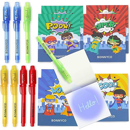 BONNYCO Pióro i Notatnik z Niewidocznym Atramentem, Zestaw