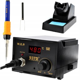 Stacja lutownicza 75/120W groty 900M kolbowa grotowa Wep