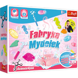 Trefl, zabawka naukowa Fabryka Mydełek