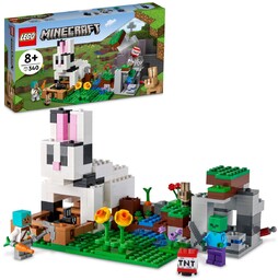 LEGO Minecraft, klocki, Królicza farma, 21181