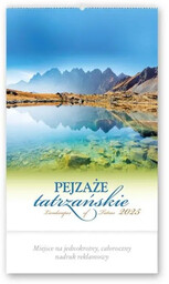 Kalendarz 2025 Reklamowy Pejzaże tatrzańskie - x