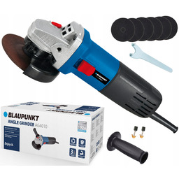 Szlifierka Kątowa 1400W AG4010 6 Tarcz 125mm Blaupunkt