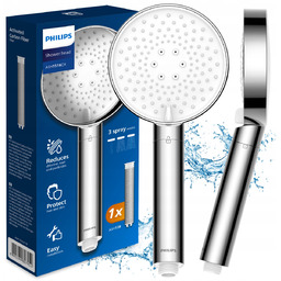 Słuchawka prysznicowa z filtrem Philips AWP1516CH, filtr prysznicowy