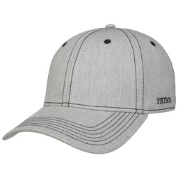 Czapka Classic Cotton Melange by Stetson, jasnoszary, One