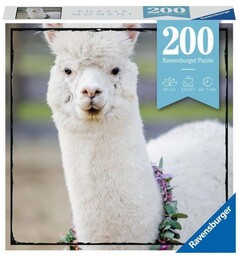 Ravensburger, puzzle, Momenty, Alpaka, 200 el.