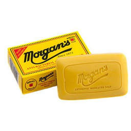 Morgan''s, antybakteryjne mydło do brody w kostce, 80g