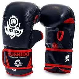 DBX Bushido Rękawice Przyrządowe Na Worek Skóra Naturalna