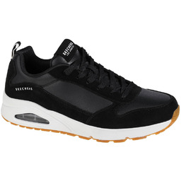 Skechers Uno-Stacre 52468-BKW, Męskie, buty sneakers, Czarne