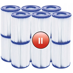 12 x Filtr Typu II Do Pompy Basenu