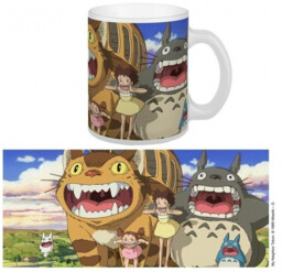 Kubek Ghibli - Nekobus & Totoro (My Neighbor