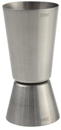 MIARKA BARMAŃSKA 25/50 ml JIGGER STAL NIERDZEWNA BARUP