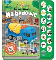 Aksjomat Książka Słucham i poznaję Na budowie Książeczka