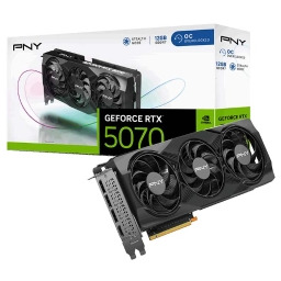 PNY GeForce RTX 5070 Overclocked Triple Fan 12GB