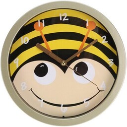 EXCELLENT HOUSEWARE Zegar ścienny Kids Animal Pszczoła 20
