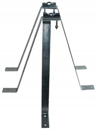 Uchwyt Mocowanie Masztu 50 cm z Podporą
