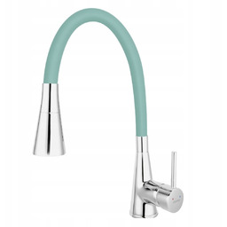 Bateria Kuchenna Zlewozmywakowa Ferro Zumba II Elastyczna Miętowa