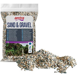 amtra polichromowane kamienie limonkowe ozdoby do akwarium, średnie,