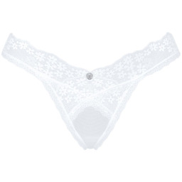 Białe Stringi Heavenlly Xl/2Xl Obsessive 100% ORYGINAŁ DYSKRETNA