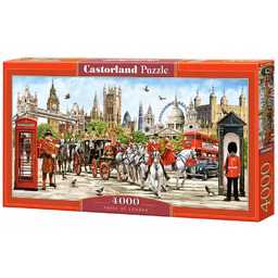 Puzzle 4000 elementów. Duma Londynu. Castorland