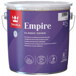 TIKKURILA EMPIRE FARBA PÓŁMATOWA DO MEBLI 2,7L BAZA