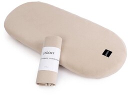 POOFI Prześcieradło do wózka Organic kolor: nugat
