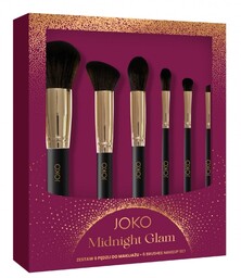 JOKO Midnight Glam Zestaw pędzli do makijażu 1