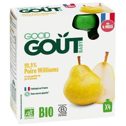 Good Gout BIO Gruszka, 4x85g KRÓTKA DATA 04.12.2025