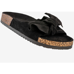 Klapki Damskie Z Kokardą Stylowe Buty Na Lato