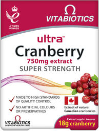 Vitabiotics Ultra Cranberry, 30 tabletek