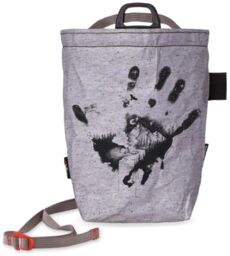 Woreczek na magnezję CHILLAZ Hand dot grey melange