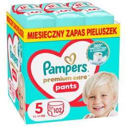 Pampers Premium Care Pants Pieluchomajtki, rozmiar 5, 102