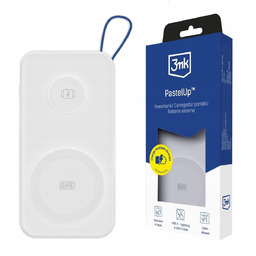 Powerbank 3mk PastelUp 10,000mAh 22.5W Usb 1A1C White