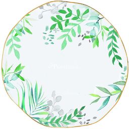 TALERZ PORCELANOWY - Amazonia Paradise - 19 cm