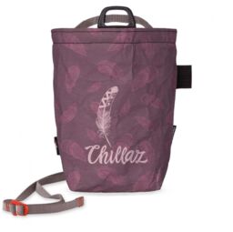 Woreczek na magnezję CHILLAZ Feather burgundy
